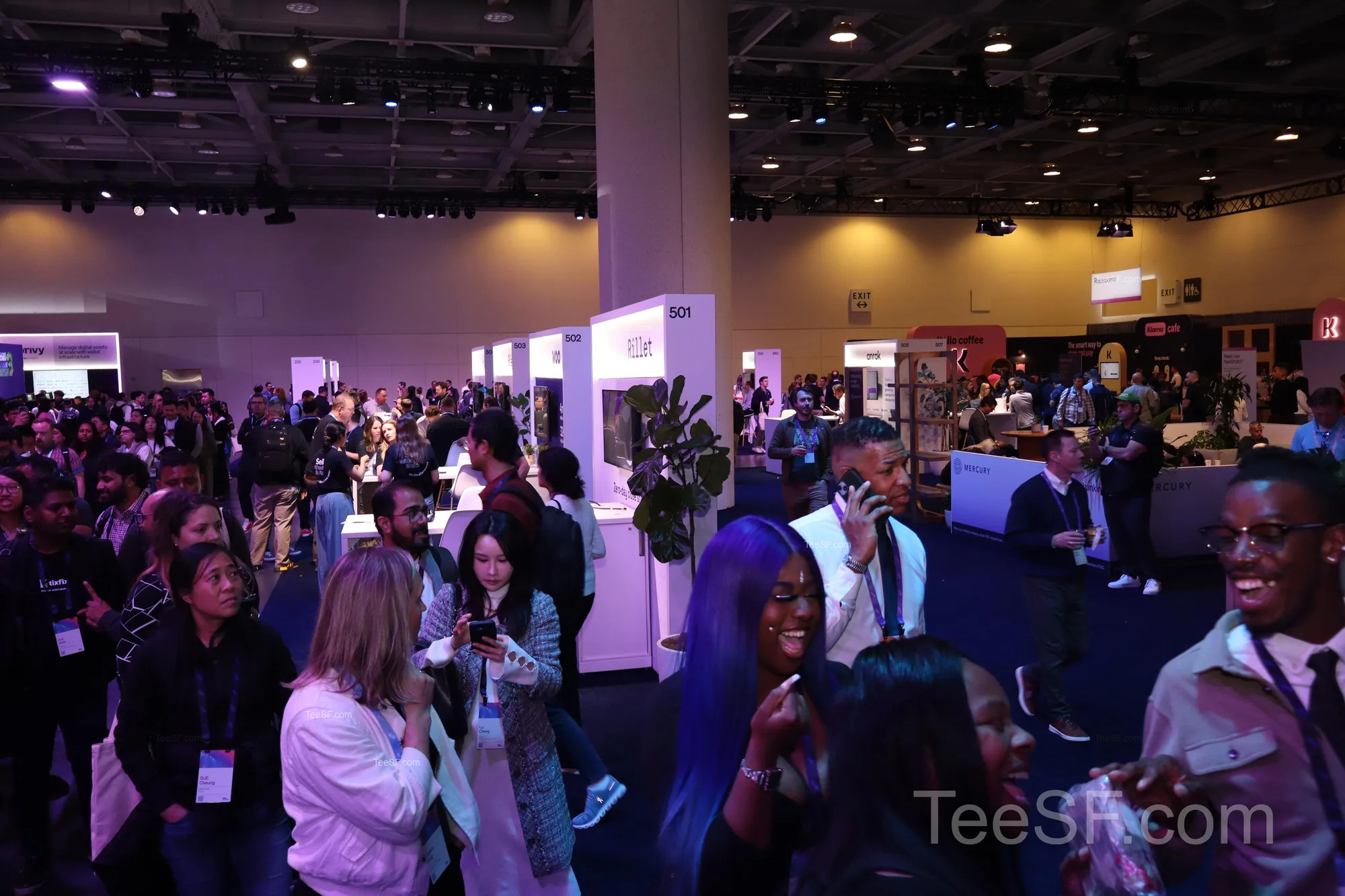 stripe Sessions Expo Crowds at Stripe Sessions 2026 in San Francisco.